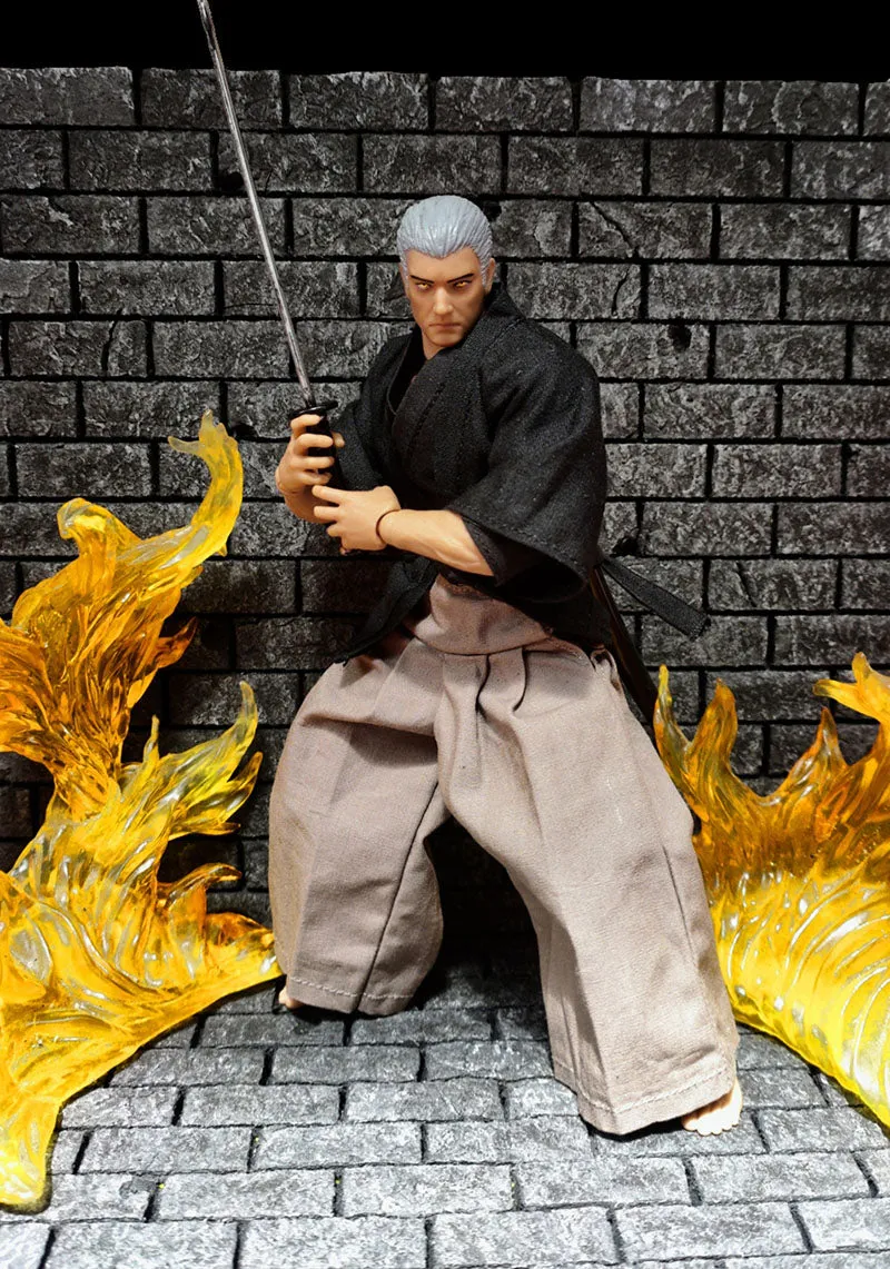 1/12 Fashion Samurai Uniform - Clothes Suitable for 6'' Inch Action Figures