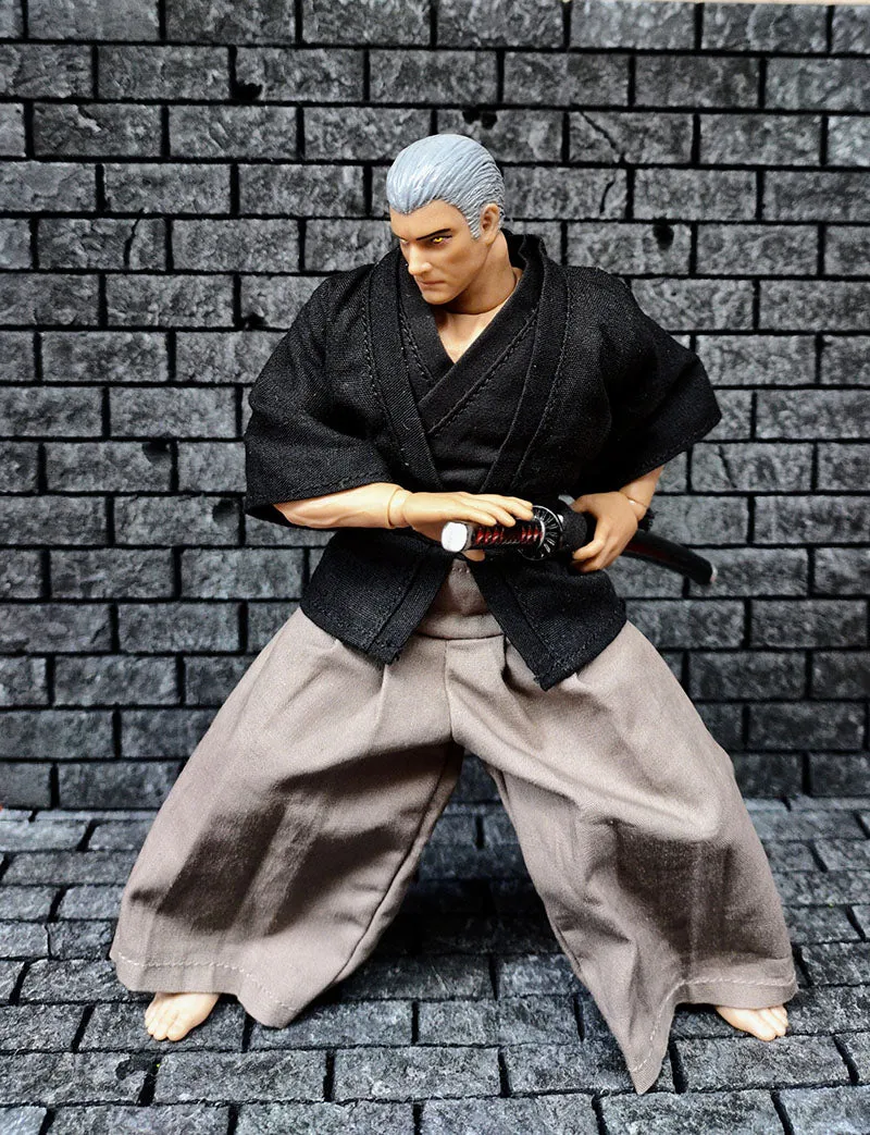 1/12 Fashion Samurai Uniform - Clothes Suitable for 6'' Inch Action Figures