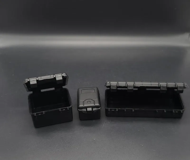 1/12 Weapon Box Equipment Storage Boxes (Set of 3) - Suitable for 6'" Inch Action Figures