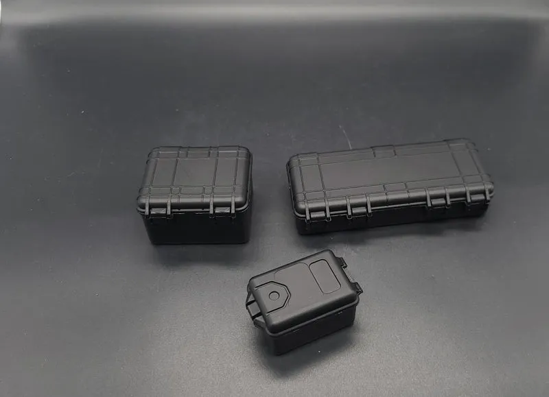 1/12 Weapon Box Equipment Storage Boxes (Set of 3) - Suitable for 6'" Inch Action Figures