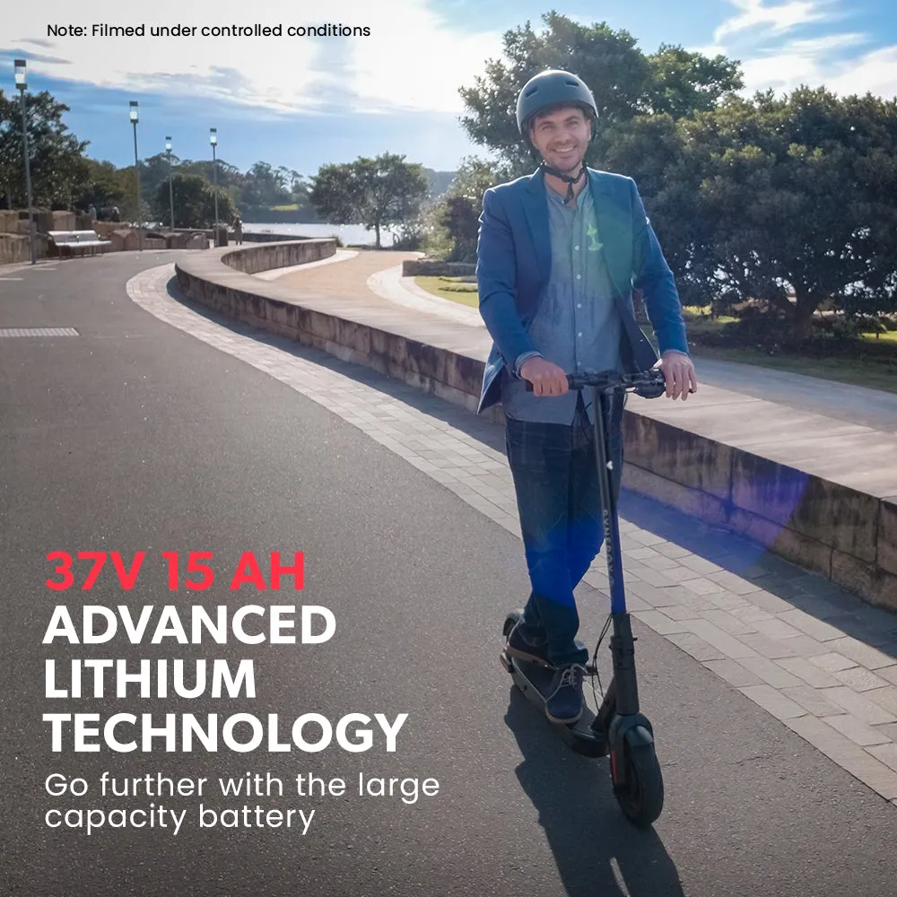500W 37V Electric Scooter, Dual Suspension, 40km Range - VALK