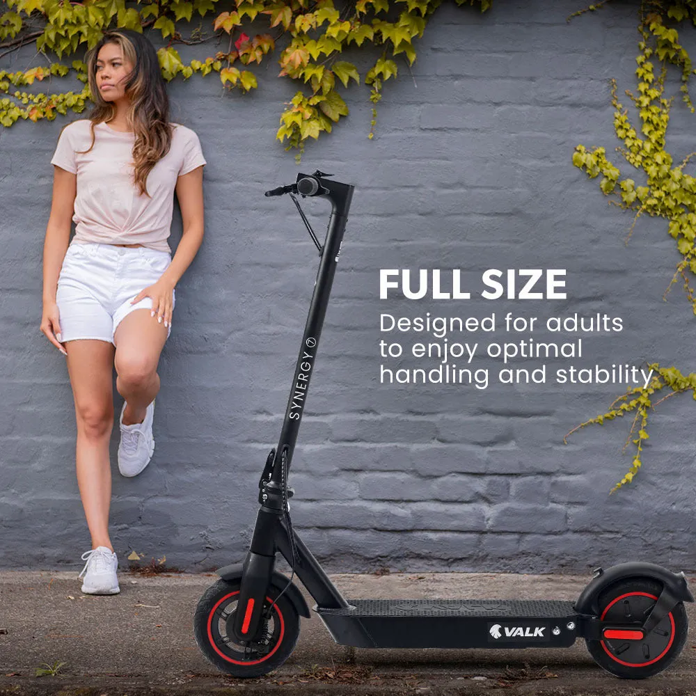 500W 37V Electric Scooter, Dual Suspension, 40km Range - VALK