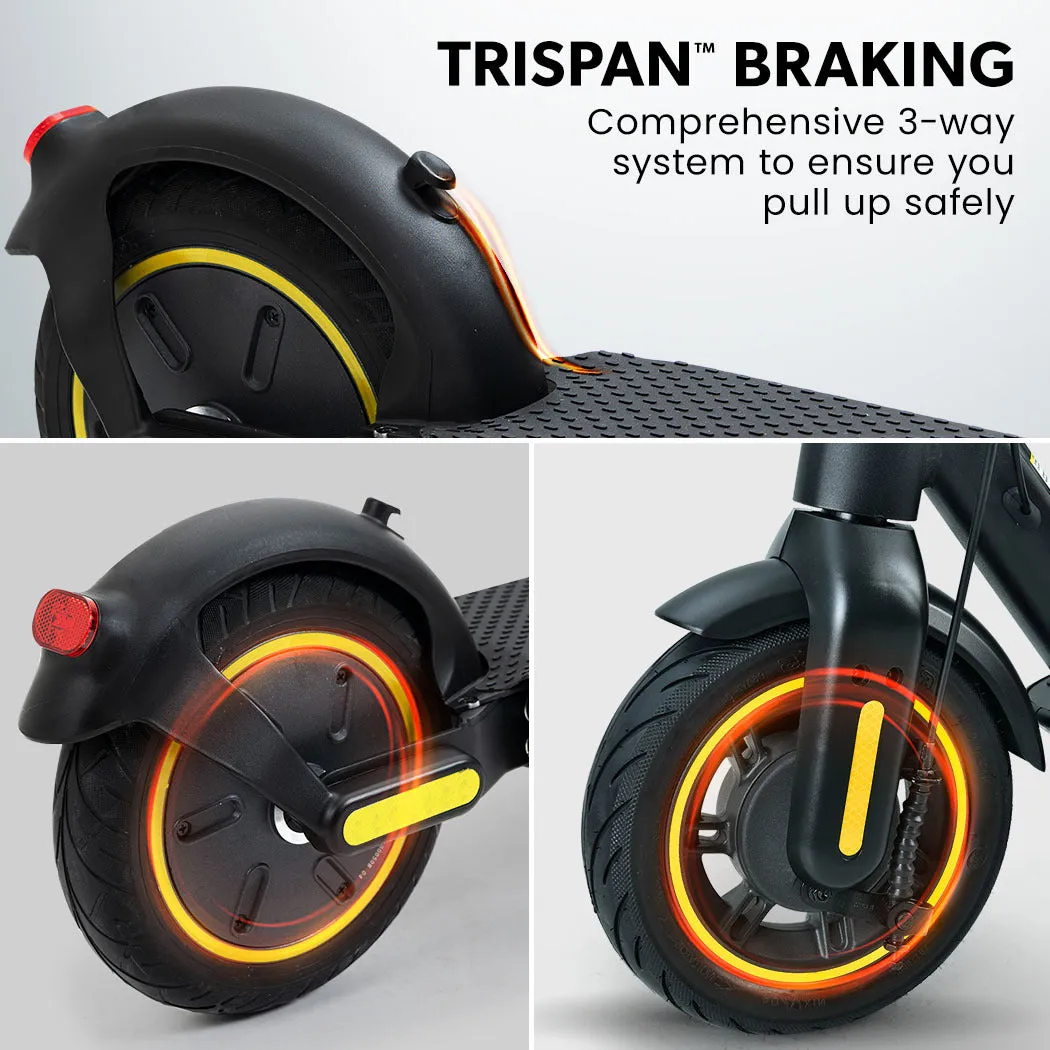 500W Electric Scooter w/ 15Ah Battery, Dual Suspension, 10" Honeycomb Tyres - VALK
