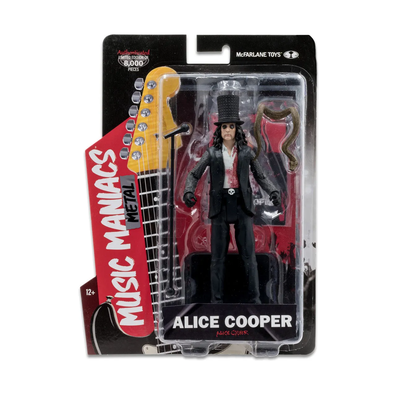 Alice Cooper (Music Maniacs: Metal) 6" Scale Action Figure - McFarlane Toys