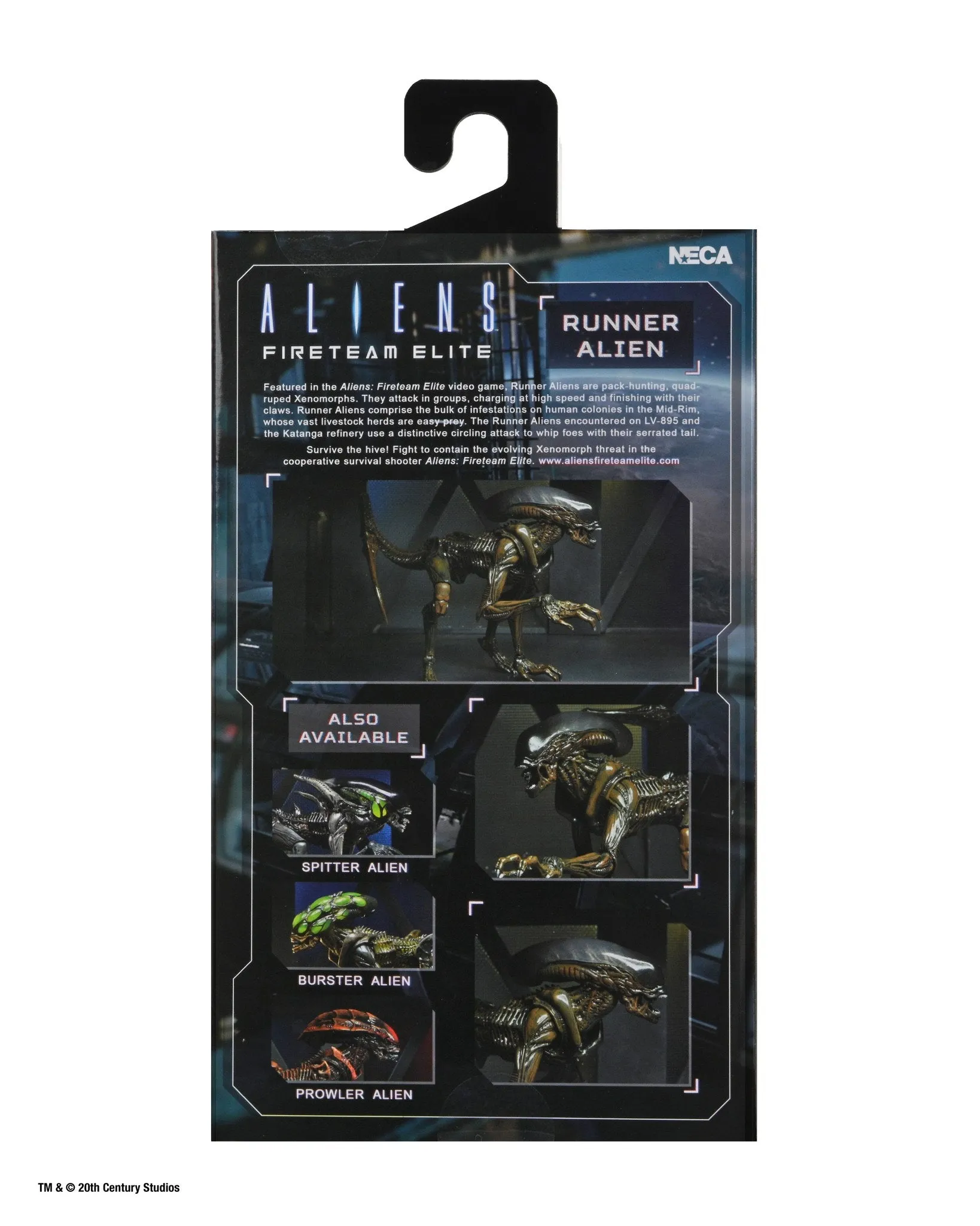 Aliens: Fireteam Elite (Set of 2) Prowler & Runner Alien 7″ Scale Action Figures - NECA