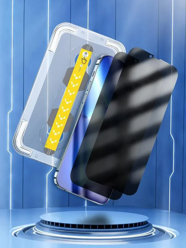 Anti-Spy Privacy iPhone Screen Protector With Applicator