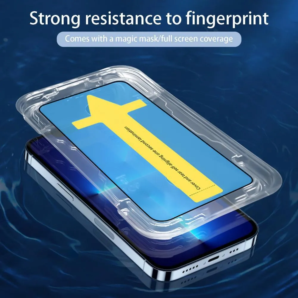 Anti-Spy Privacy iPhone Screen Protector With Applicator