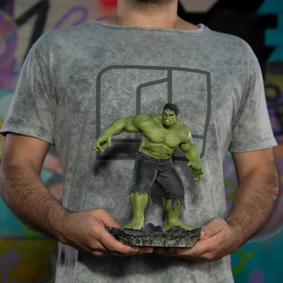 Avengers Battle Of NY - Infinity Saga Hulk Statue by Iron Studios