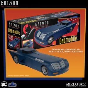 Batman: The Animated Series Batmobile 5 Points Vehicle - Mezco