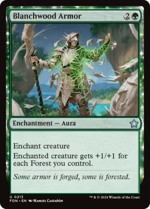 Blanchwood Armor (FDN-213) - Foundations [Uncommon]