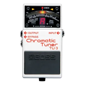 BOSS Effect Pedals - TU-3 Chromatic Tuner