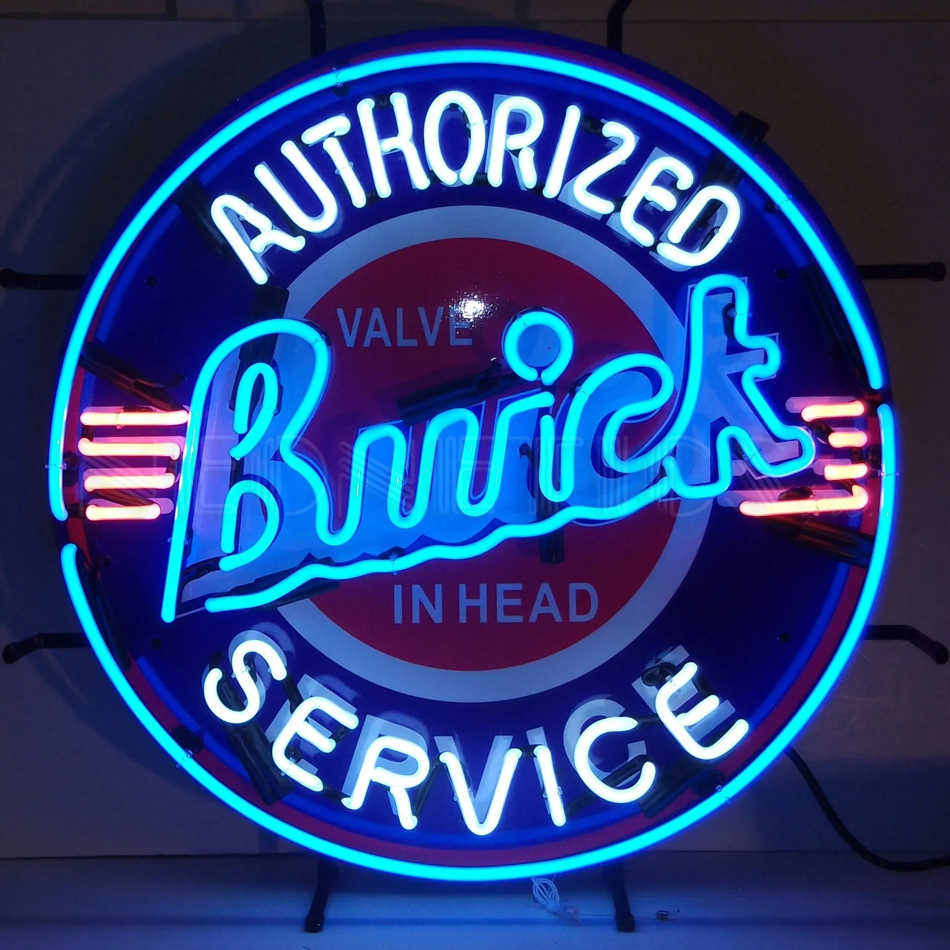 BUICK NEON SIGN WITH BACKING