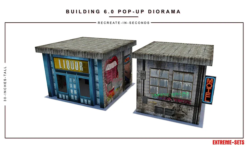 Building 6.0 Pop-Up 1:12 Scale Diorama - Extreme Sets