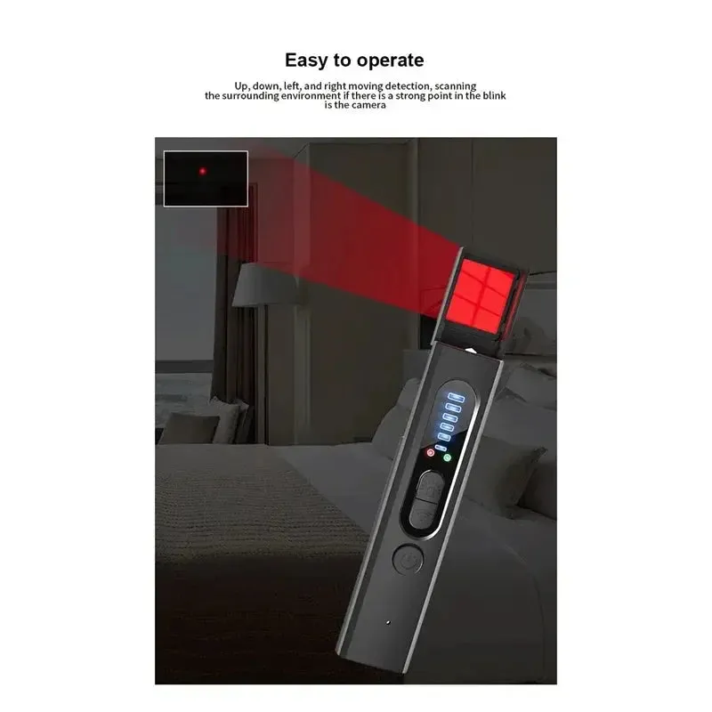 Camera Finder Scanner Professional Anti-Spy GPS Tracker Listening Bug