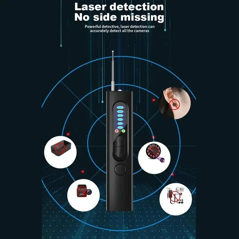 Camera Finder Scanner Professional Anti-Spy GPS Tracker Listening Bug