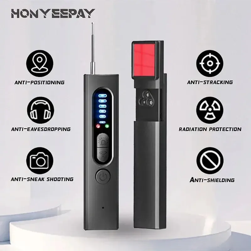Camera Finder Scanner Professional Anti-Spy GPS Tracker Listening Bug
