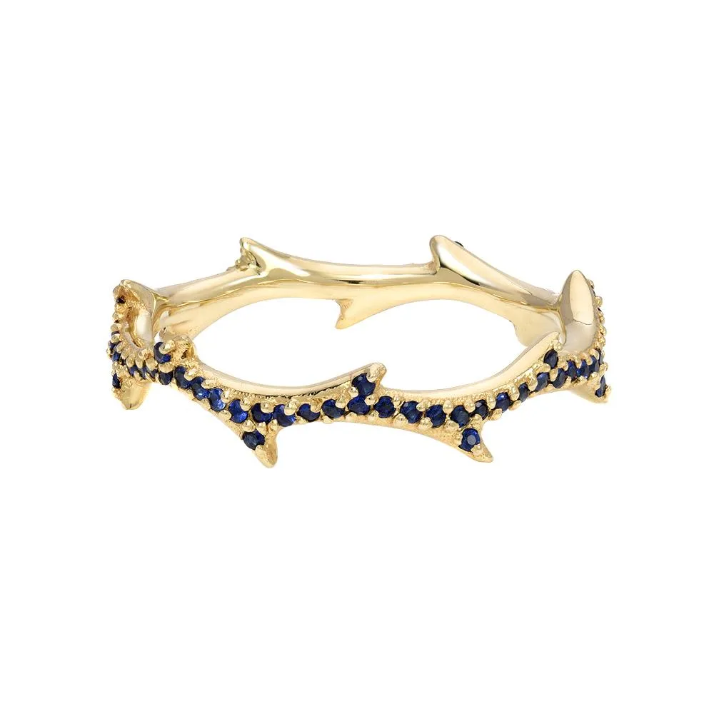 Crown of Thorns Pavé Ring by DRU.