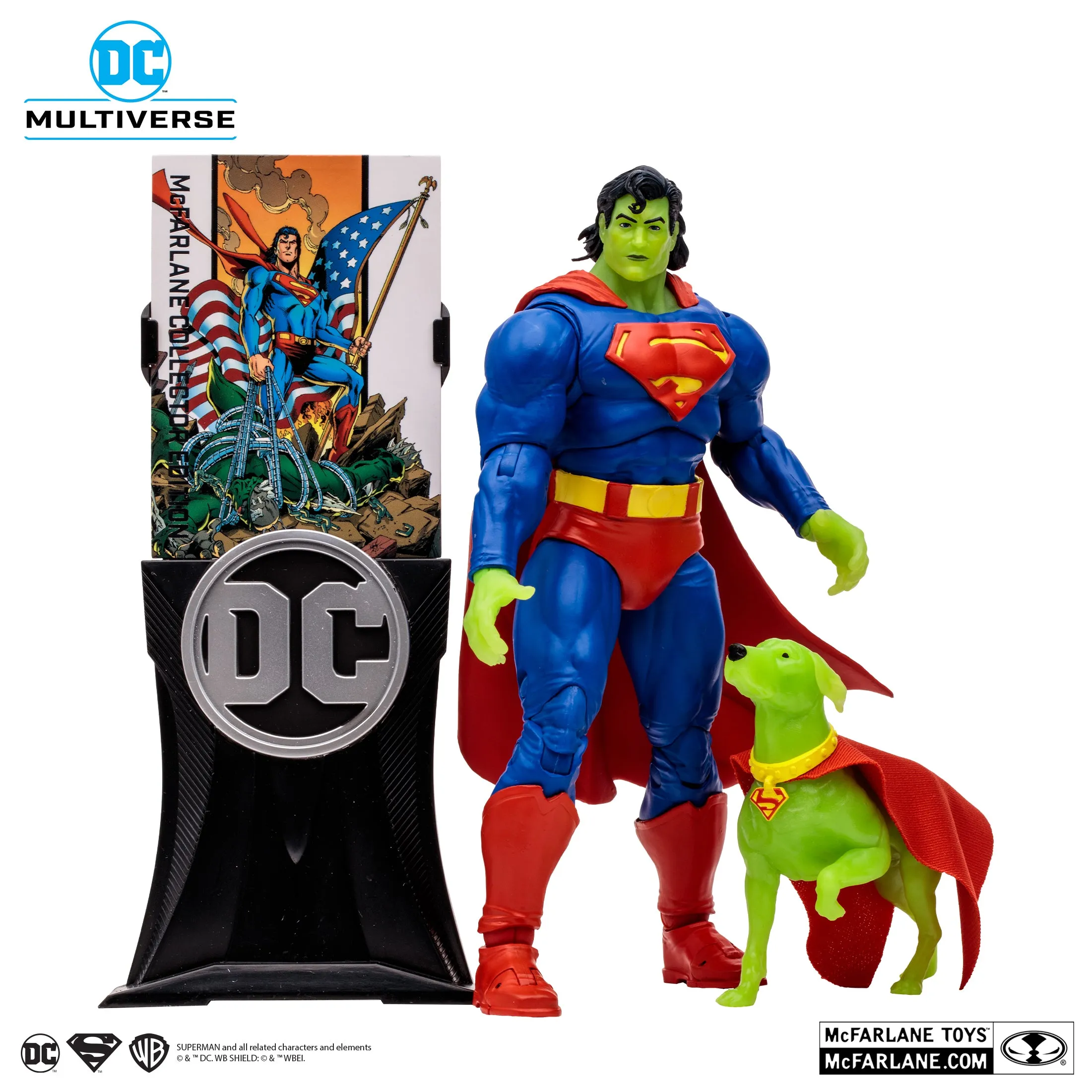 DC Multiverse Collector Edition #09 - Superman & Krypto (Return of Superman) Platinum 2-Pack (17129) LAST ONE!