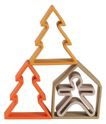 Dëna silicone play set Nature | Child - House - Boom Set