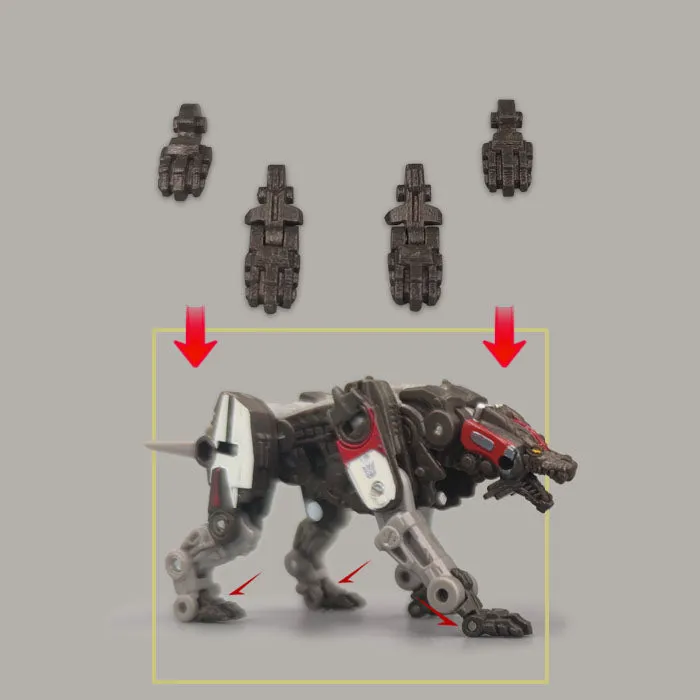 Go Better Studio GX35A GX-35A GX35B GX-35B Upgrade Kit & Gap filler for Studio Series SS83 Bumblebee Movie Soundwave & Ravage Upgrade Kit