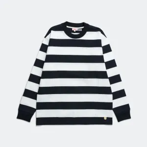 Heritage Mariniere LS T-Shirt - Rich Navy/Milk