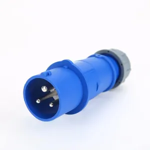 Industrial Plug 3 Pin 32 Amps