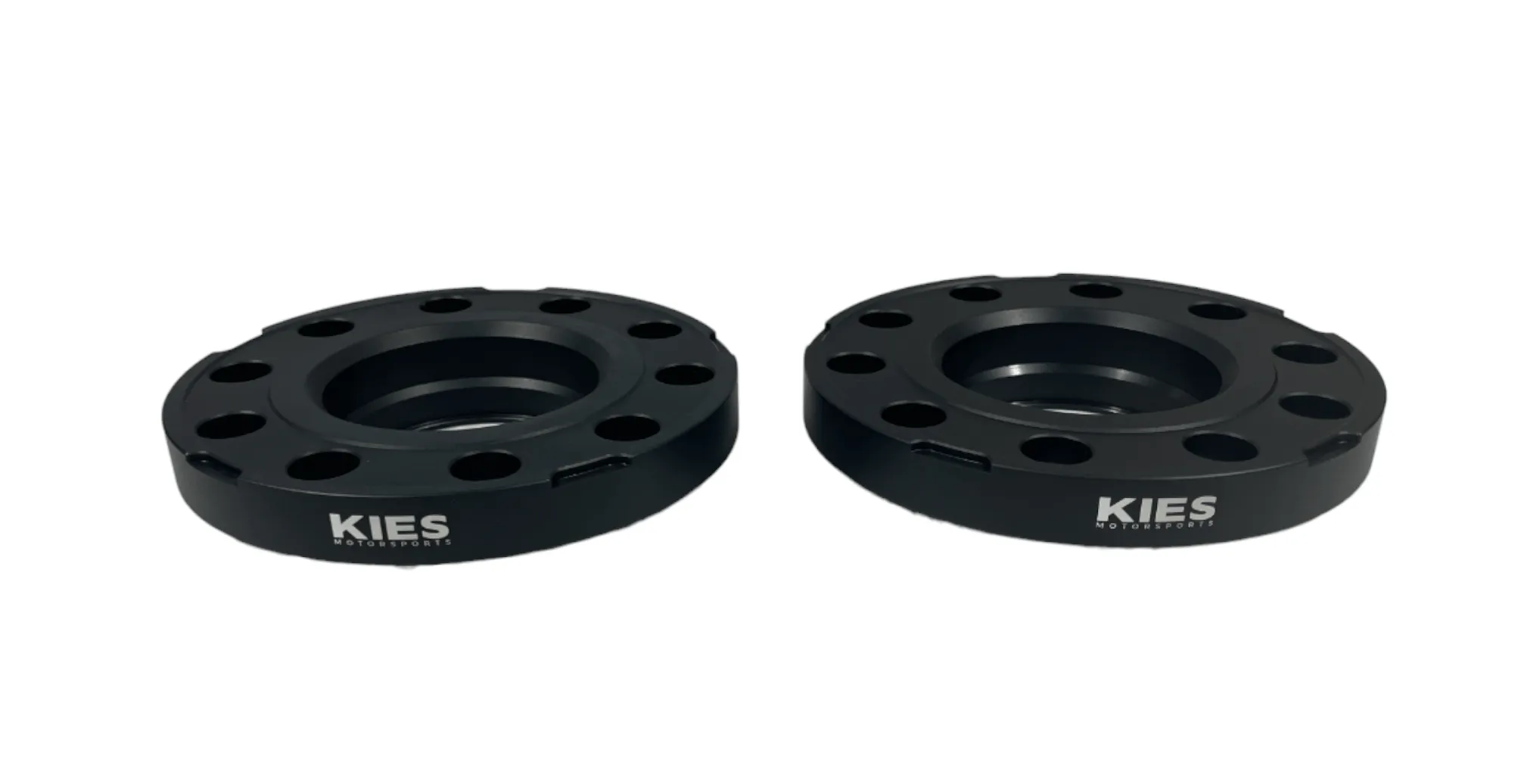Kies Motorsports (E Series) BMW Wheel Spacers 5 x 120 Black Finish