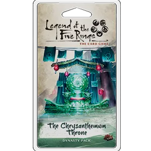 Legend of the Five Rings Card Game - The Chrysanthemum Throne !