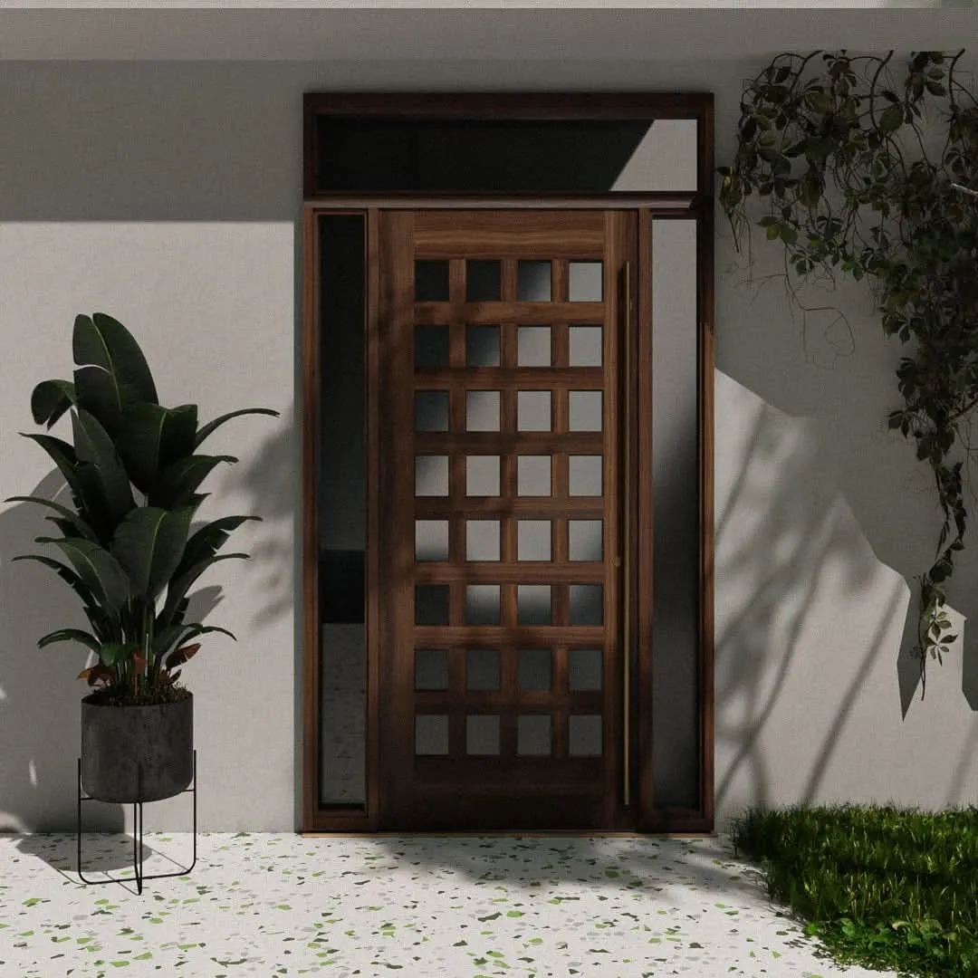 Lindamar Glass Grid Front Door