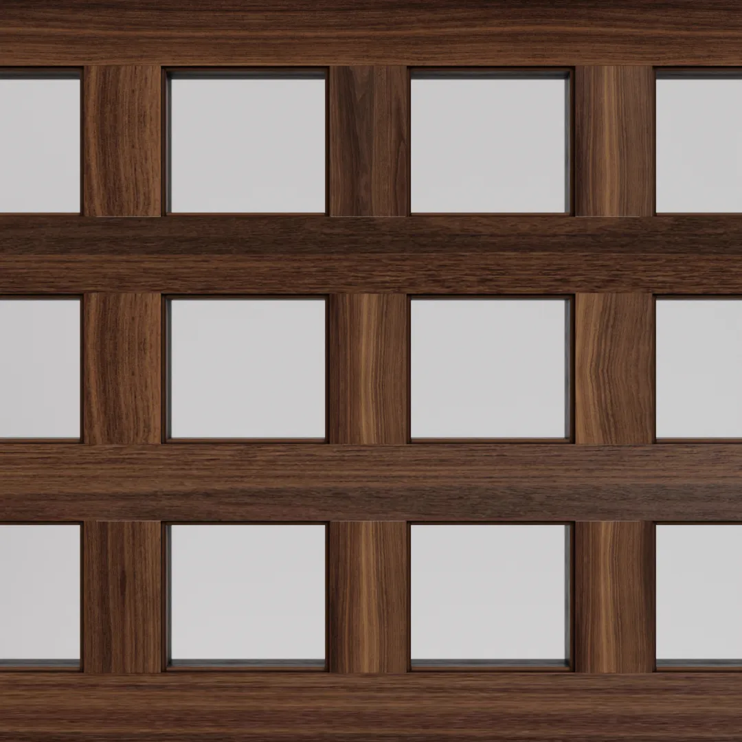 Lindamar Glass Grid Front Door