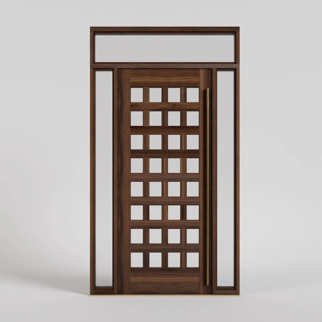 Lindamar Glass Grid Front Door