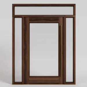 Marin Single Panel Glass Pivot Door