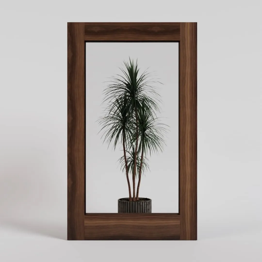 Marin Single Panel Glass Pivot Door
