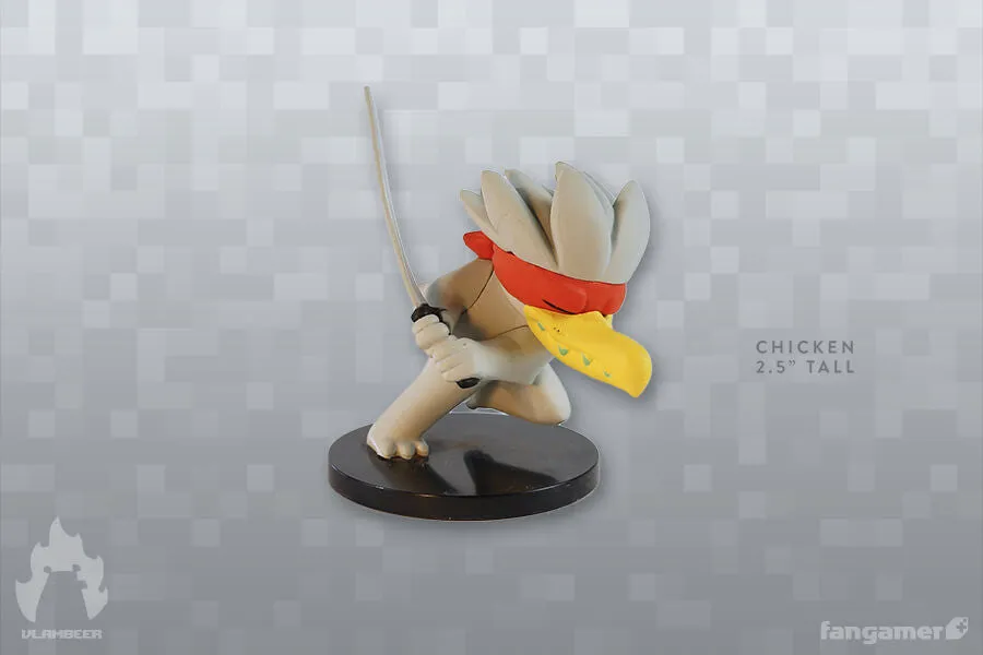 Nuclear Throne - Chicken Figurine