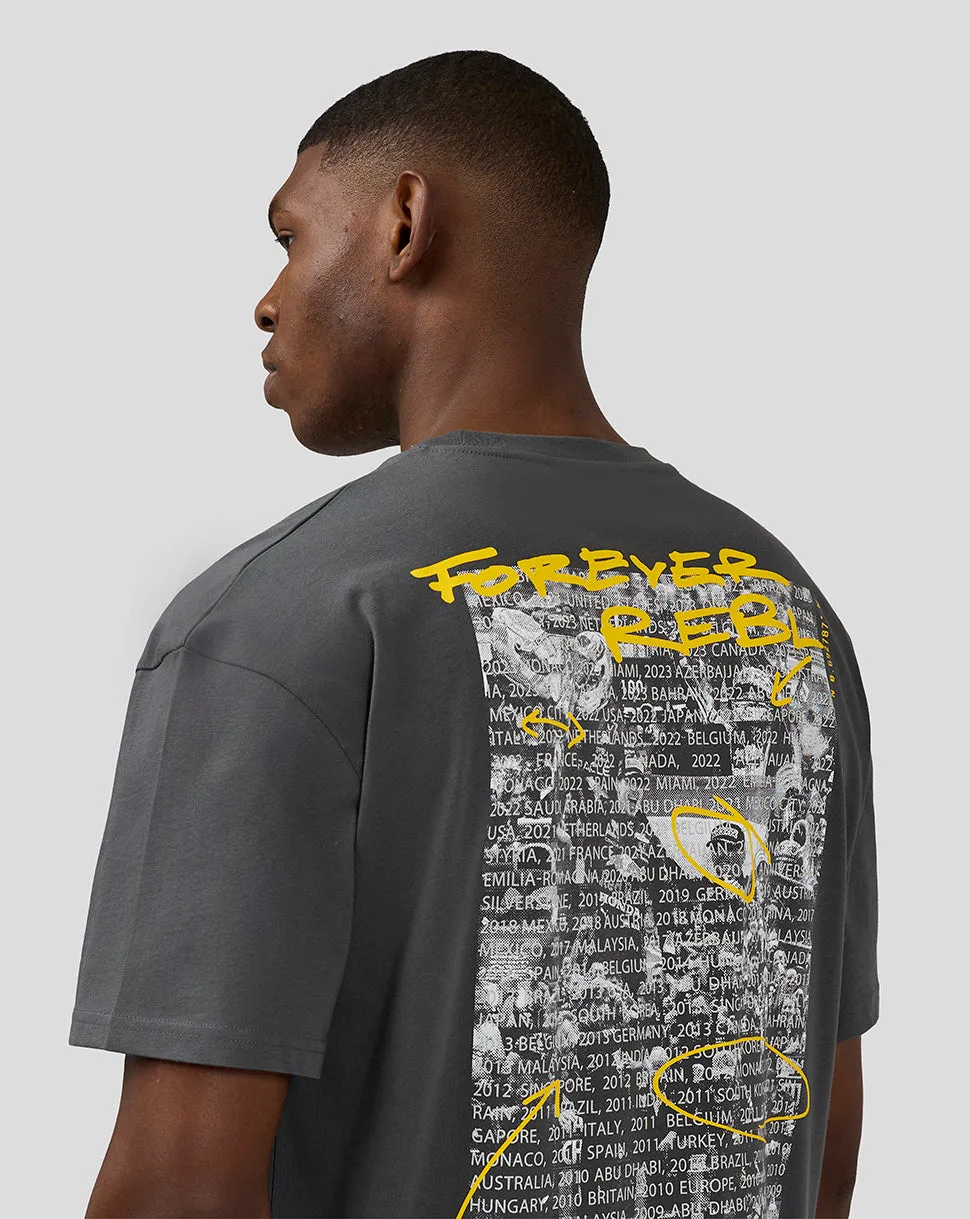 Oracle Red Bull Racing Unisex 20th Anniversary Oversized Short Sleeve T-Shirt