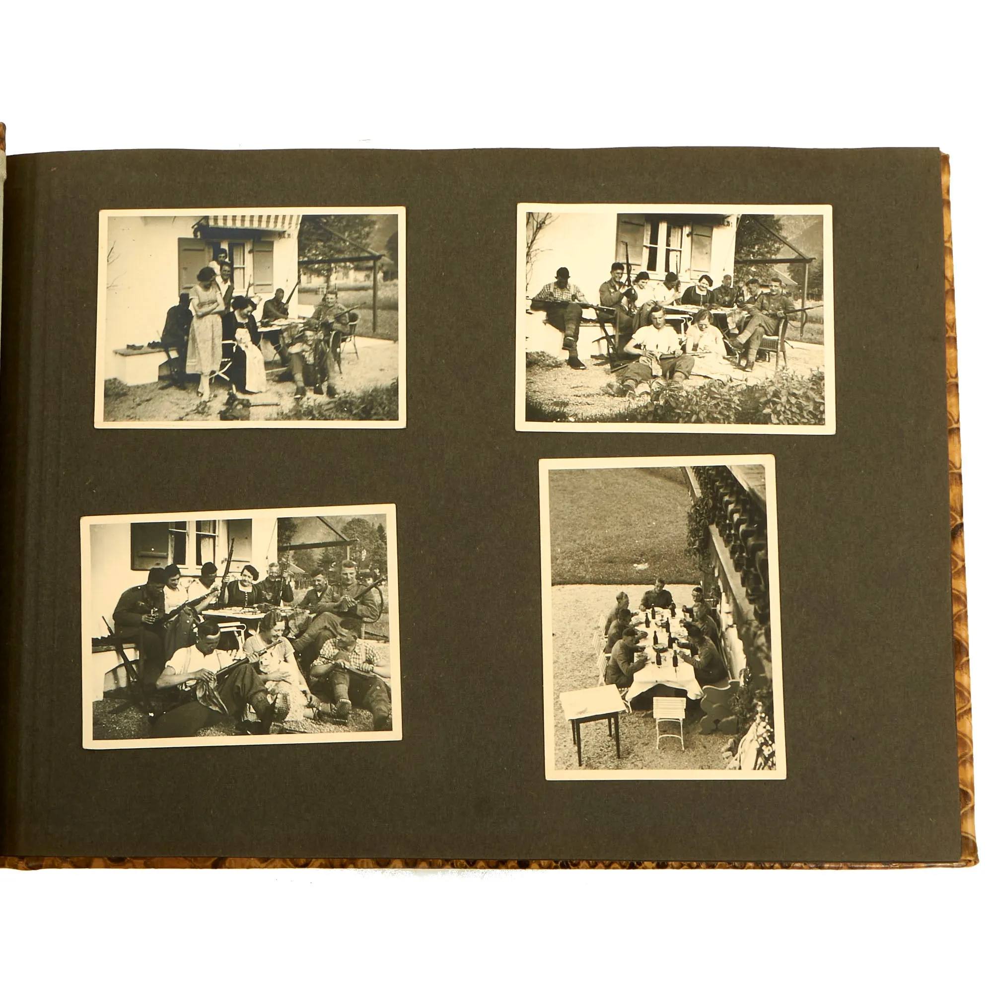 Original German WWII Heer Army Gebirgsjäger Mountain Trooper Personal Photo Album - 52 Photos
