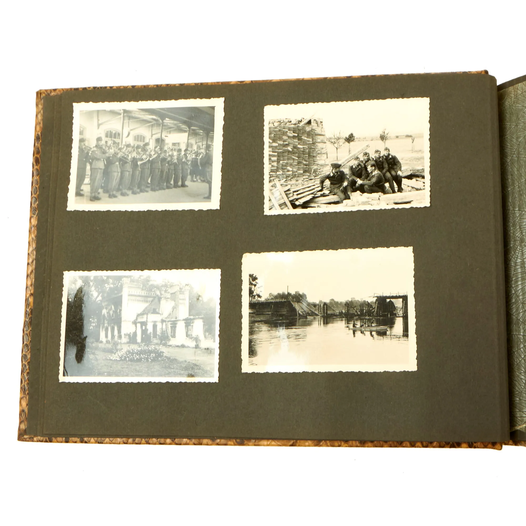 Original German WWII Heer Army Gebirgsjäger Mountain Trooper Personal Photo Album - 52 Photos