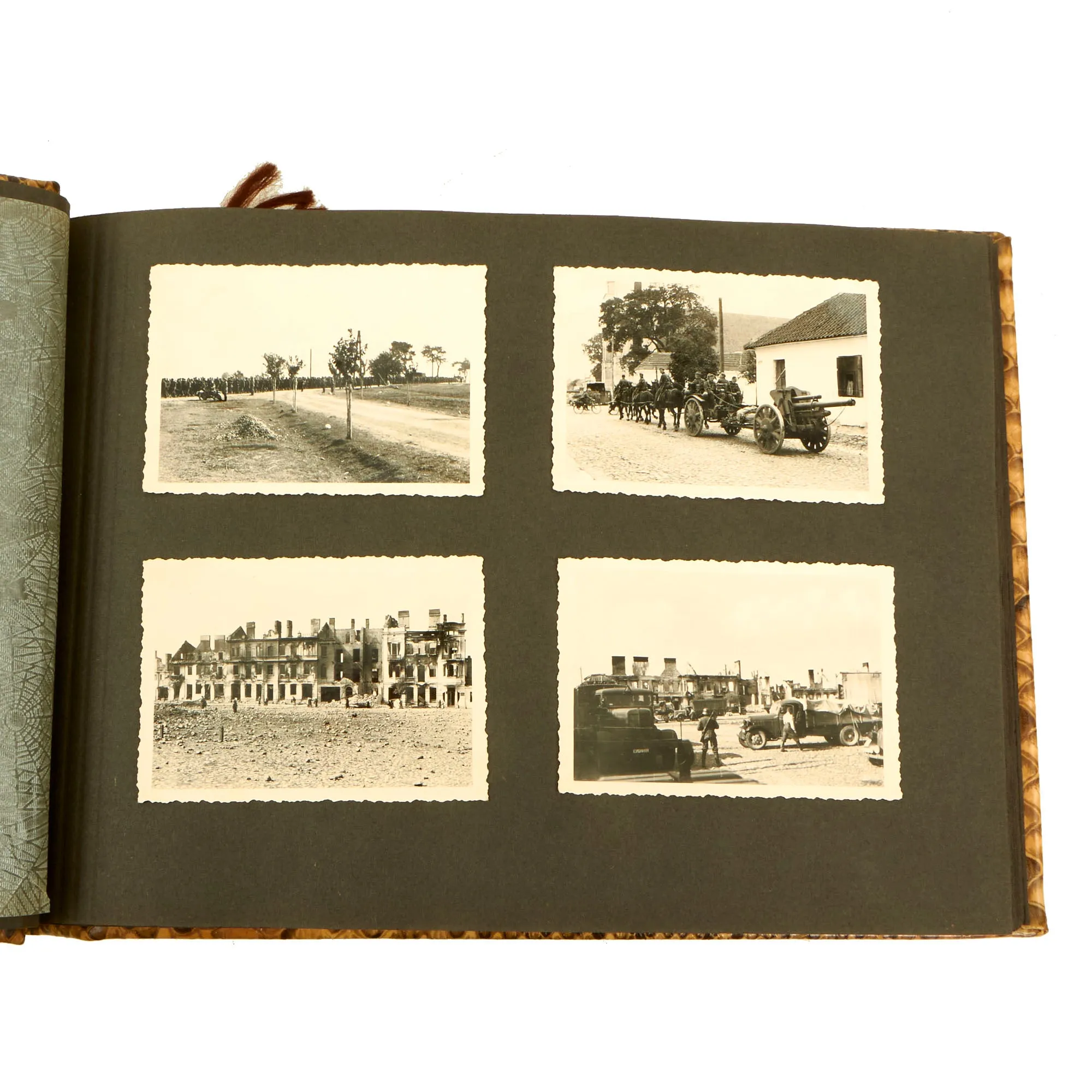 Original German WWII Heer Army Gebirgsjäger Mountain Trooper Personal Photo Album - 52 Photos