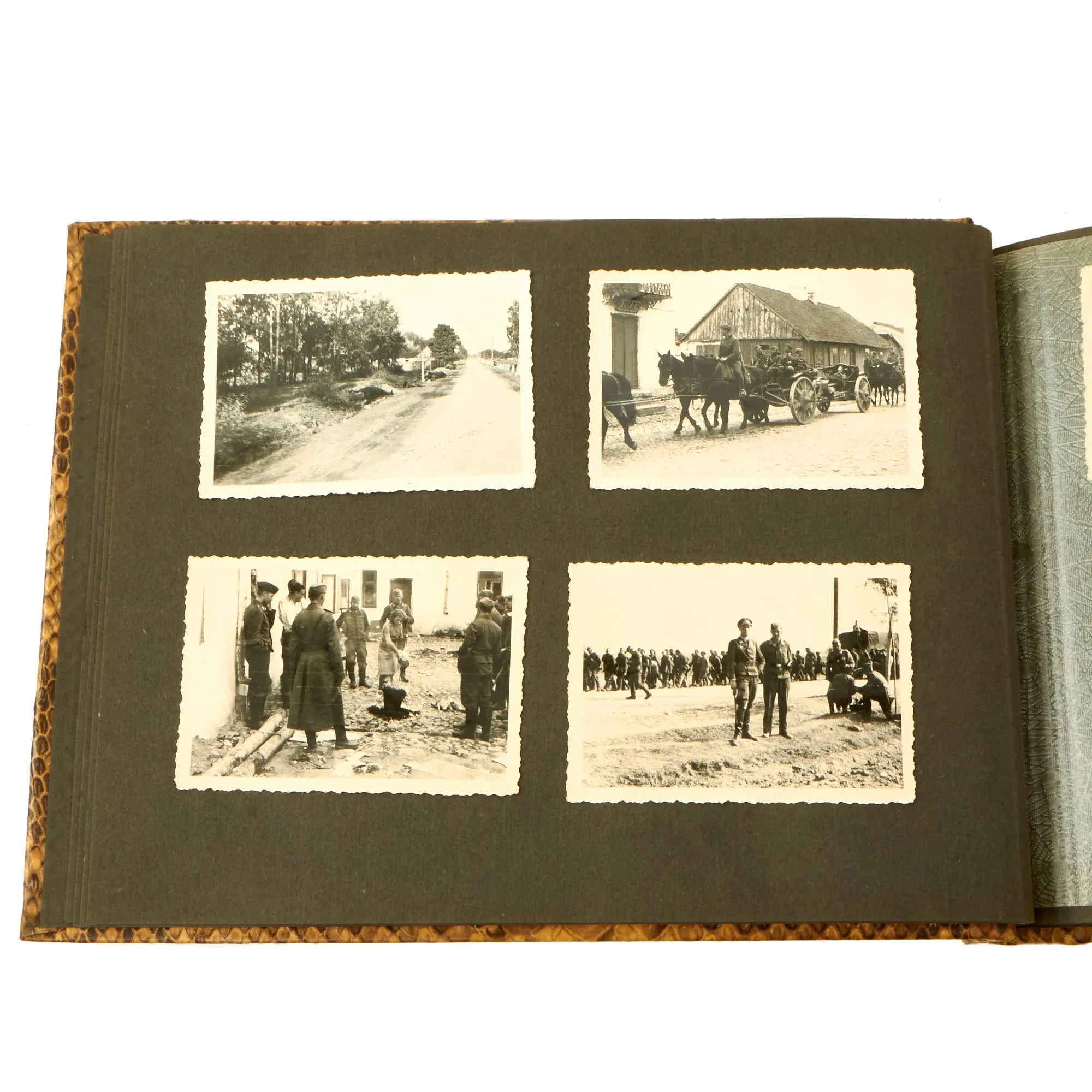 Original German WWII Heer Army Gebirgsjäger Mountain Trooper Personal Photo Album - 52 Photos