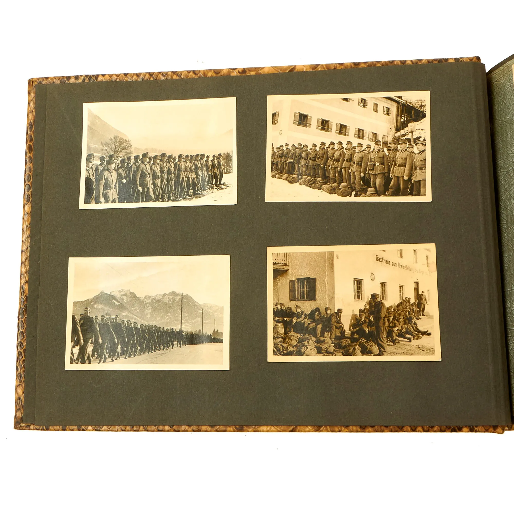 Original German WWII Heer Army Gebirgsjäger Mountain Trooper Personal Photo Album - 52 Photos