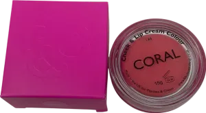 peaches and cream Cheek & Lip Cream Colour Coral 15g