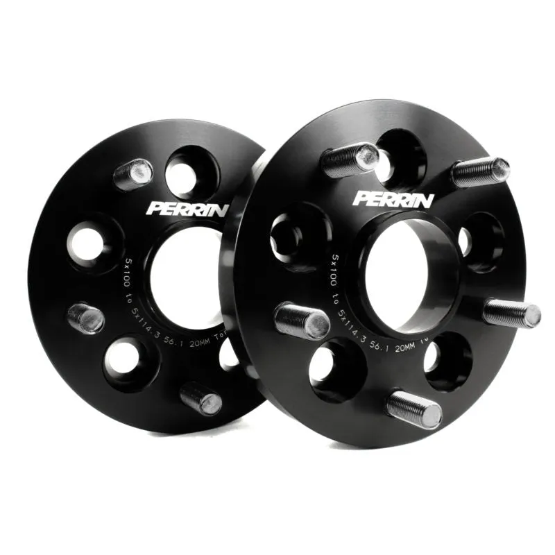 Perrin Performance Wheel Adapters 5x100 To 5x114.3 - 20MM Thickness | 2017-2020 Toyota 86 / 13-17 Scion FR-S