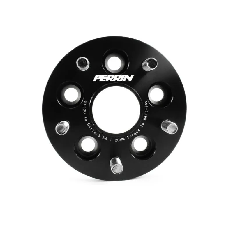 Perrin Performance Wheel Adapters 5x100 To 5x114.3 - 20MM Thickness | 2017-2020 Toyota 86 / 13-17 Scion FR-S