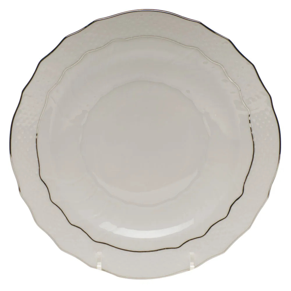 Platinum Edge Salad Plate