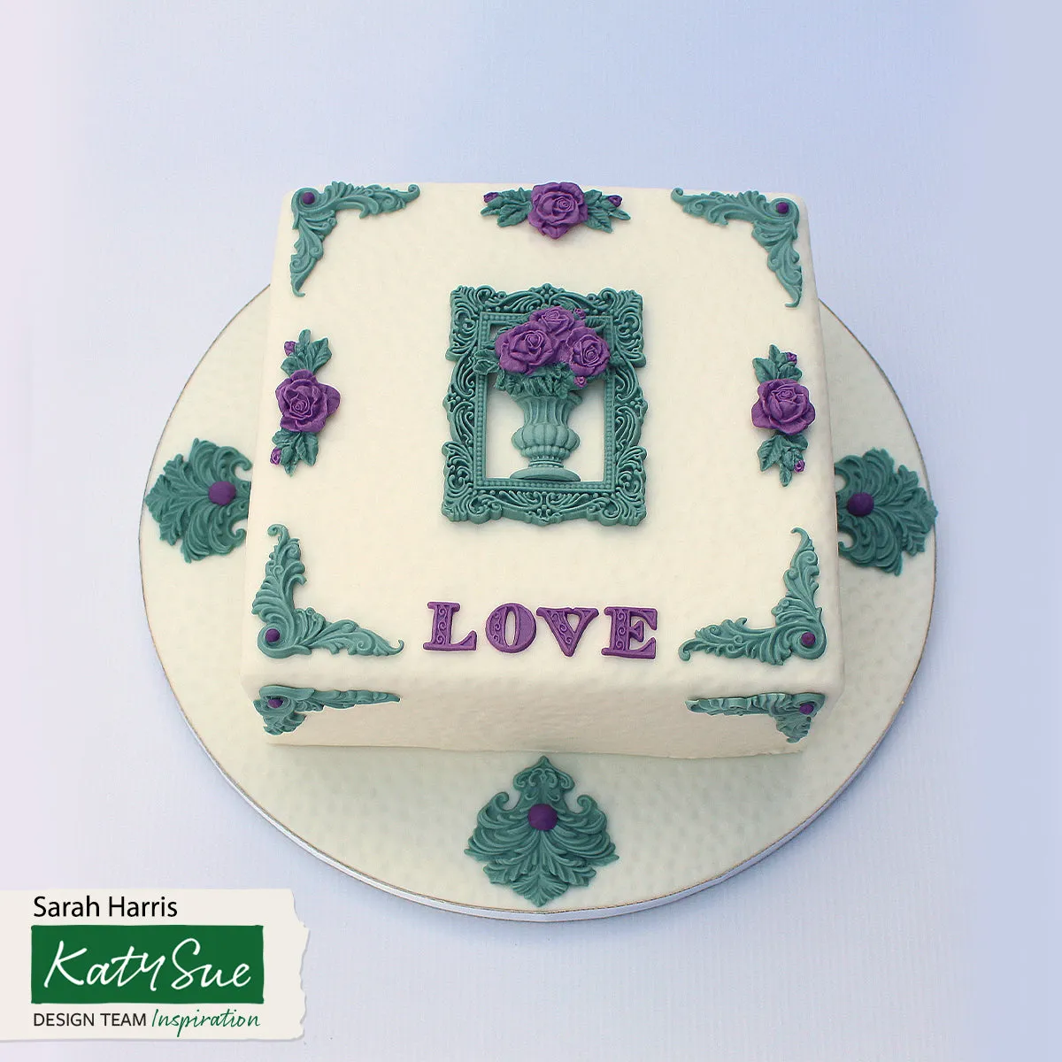 Rococo Flourishes Silicone Mould