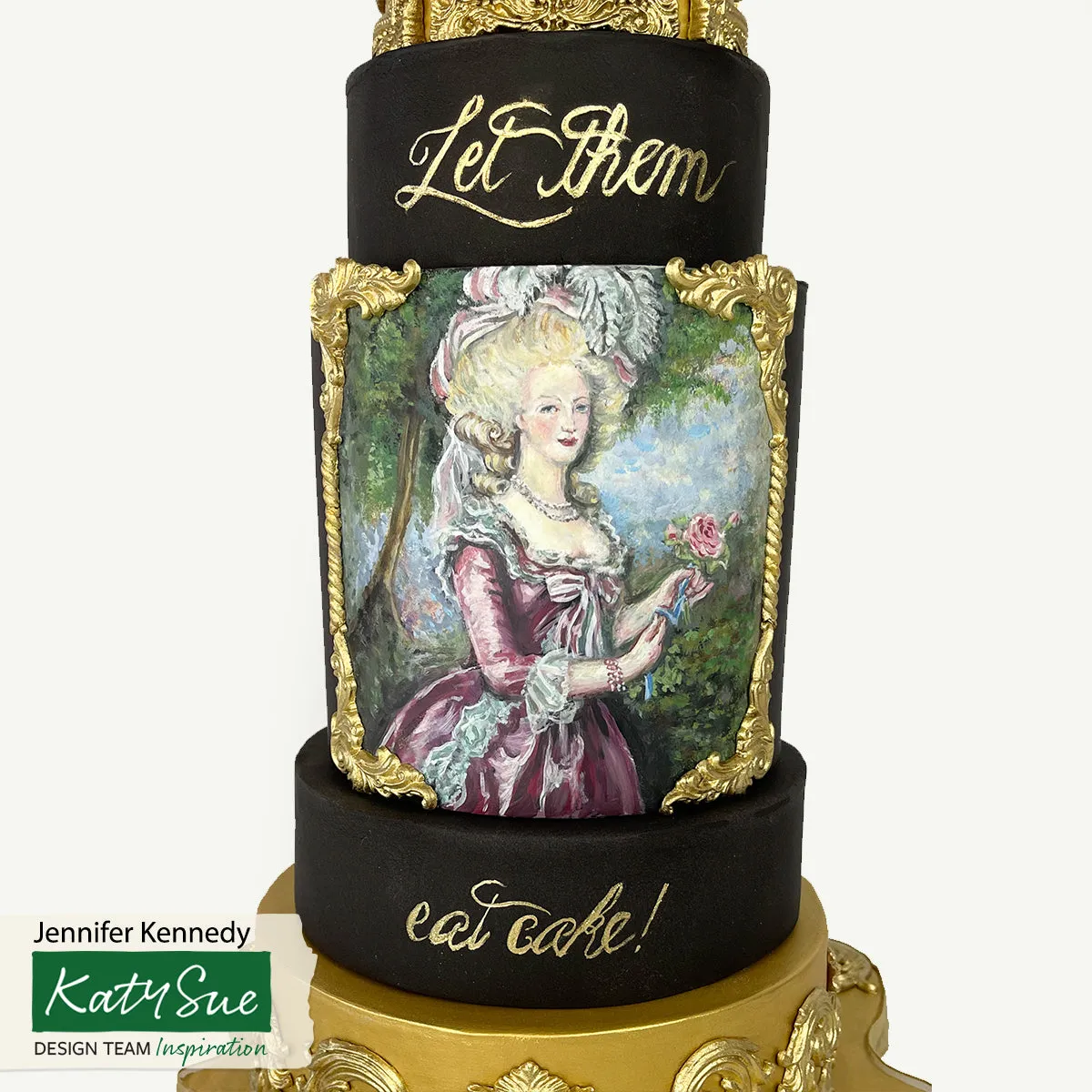 Rococo Flourishes Silicone Mould