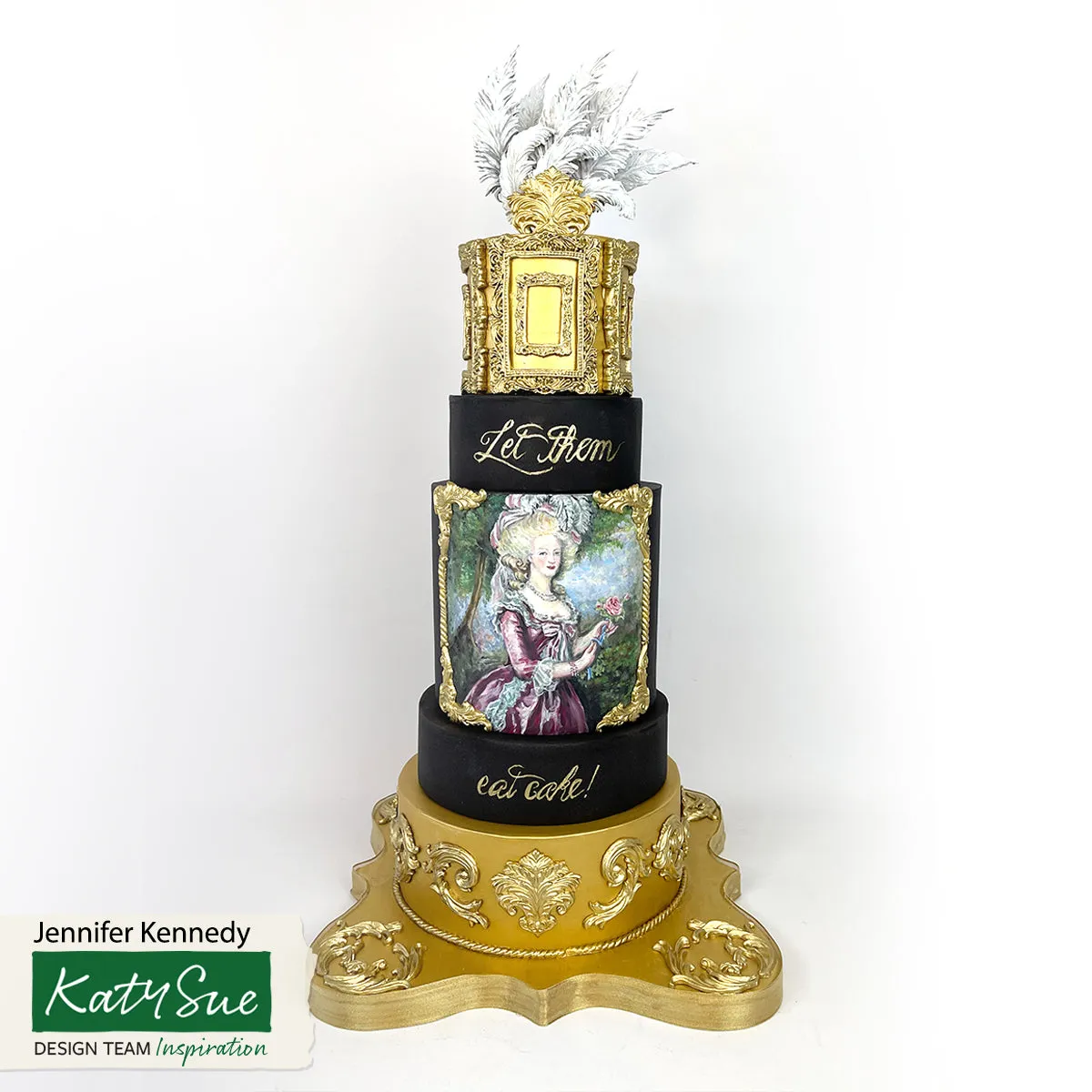 Rococo Flourishes Silicone Mould