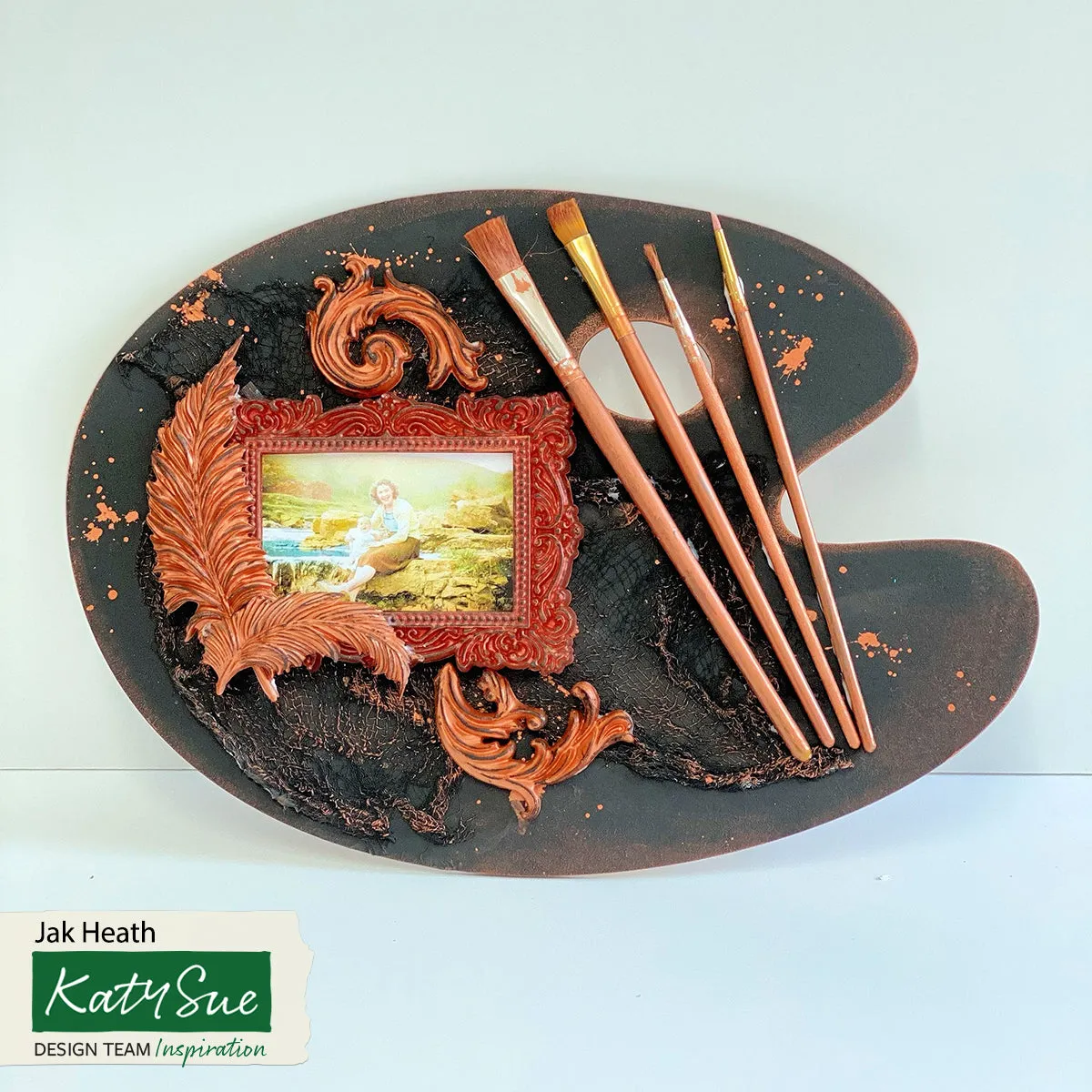 Rococo Flourishes Silicone Mould