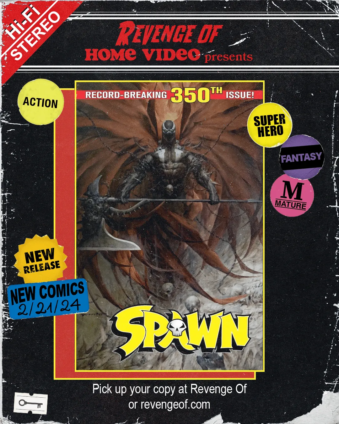 Spawn #350  Cover A Puppeteer Lee