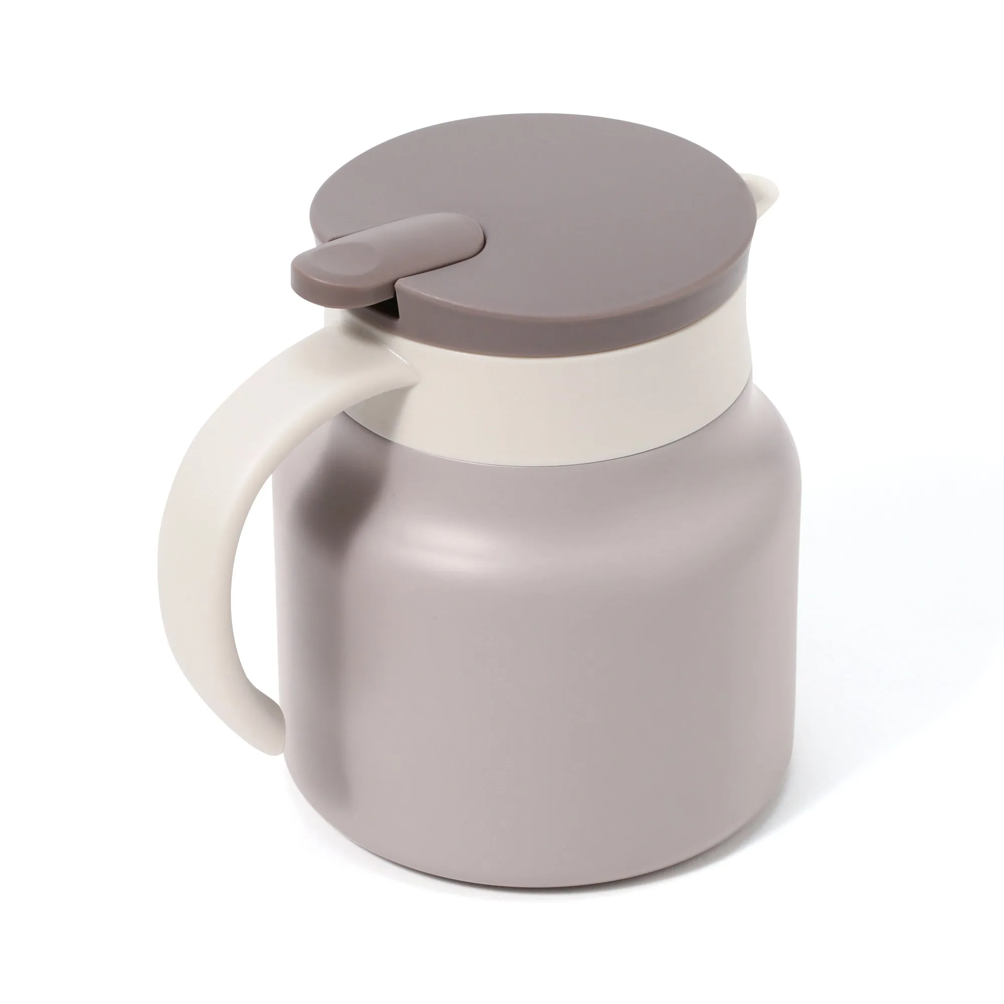 Stainless Pot & Server  Gray